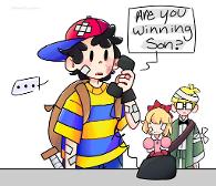 if literally anyone on this site isn't 100% dead here's an earthbound thing