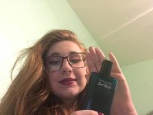 Me showing off my favorite cologne ??look how enthusiastic i am??