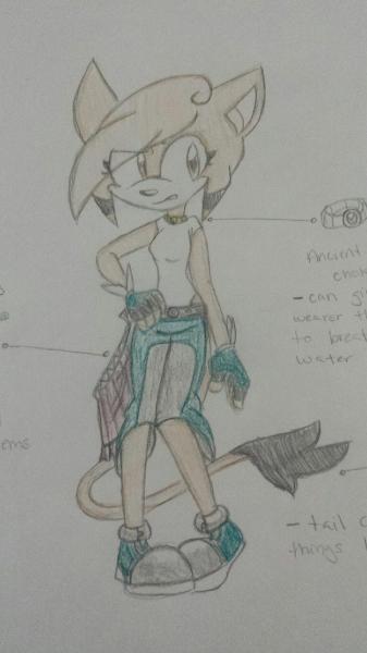 this is my Sonic Oc that Revery gave to me :D