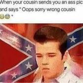 This guy showed up in the “People” on the photos app and I named him “Confederate Brian”