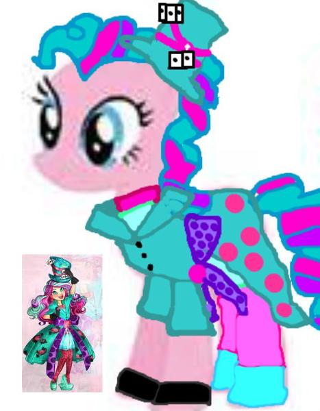 It's not very good but whatever. it's Pinkie Hatter!