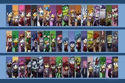 All sonic characters! X3