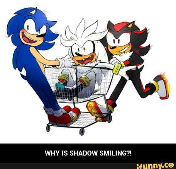 o,o shadow is smiling???