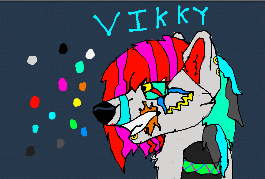 I drew a random fox and this is how it turned out.