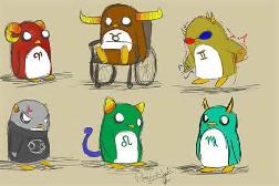Homestuck penguins are so cute!