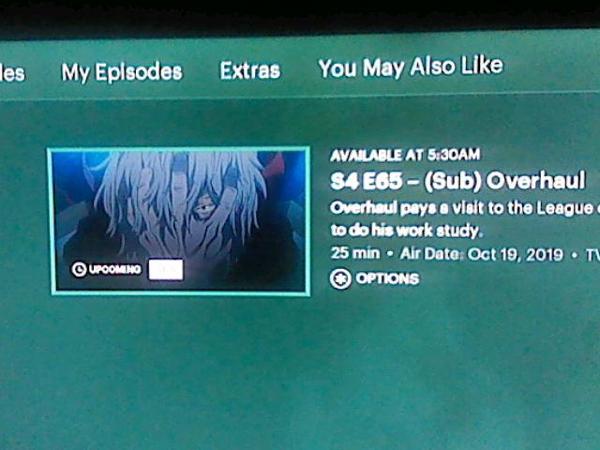 I waited on Friday till 12:00am 2 watch the new ep.of BNHA but it won't let me watch it till 5:30am!