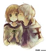 this is the 2nd time i found a Prussia x girl picture and the girl looked like me.