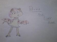 Dana the Tiger Hawk (still deciding wether to keep her or give her away)