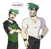 Anti and his dad (not really)