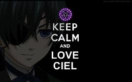 Me: This is the meaning of life!!!! Ciel: *facepalms*