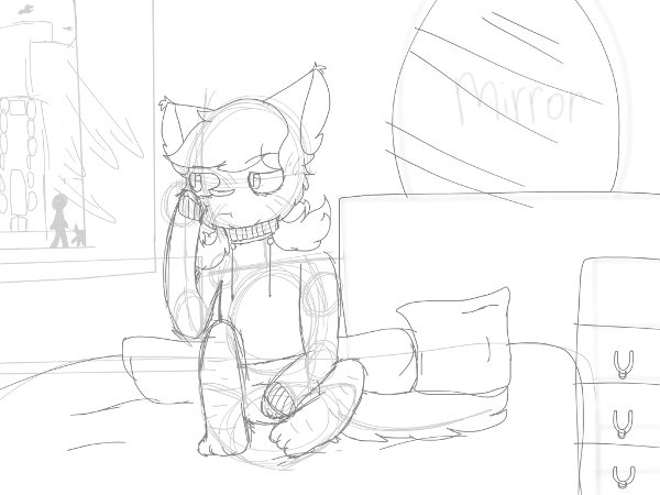 He is tired ~another WIP~