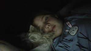 me and my puppy watching youtube