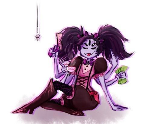 UF Muffet be looking pretty cute tho-