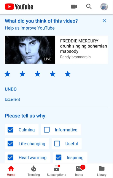 Everything Freddie Mercury-related is inspiring and life-changing. XD