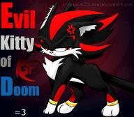 @ShadowTheHedgehog1 LOOK AT THIS YOU STILL LOOK ADORBLE AS A CAT!!!!!!!