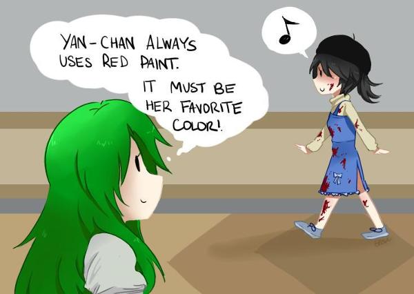 Midori-chan... I don't think that's paint