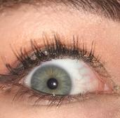 so i have this genetic condition that makes me have like four rows of eyelashes and its COOL AS SHIT