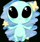 This alien is now my mascot- Look at how adorable it is!