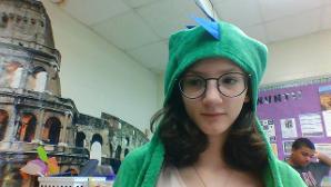 I is a dinosaur.... Rowr