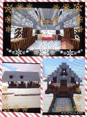 I made my Christmas lodge!