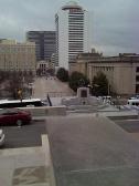 part of the view from the State capitol building