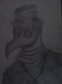 I drew a plague doctor