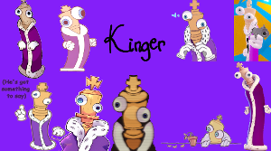 Kinger wallpaper for @AceyKitty ! There weren't many pictures to use but pretty good for 20-30 mins!