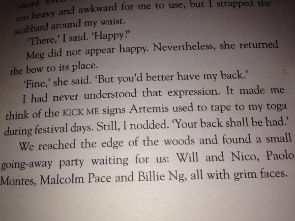 Omg, Artemis has a PRANKSTER SIDE!!!
