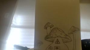 I'm drawing a Mushroom House
