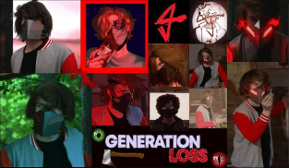 My own fanmade wallpaper collage for Ranboo's GENERATION LOSS!