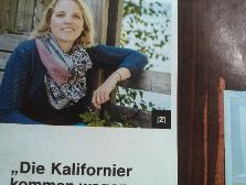 This was in a German Magazine! xD "Die" means "the" in English. xD