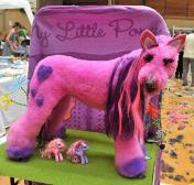 This pretty pony, just got Pinkified!