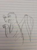 Casually drawing baby dragons in class, don't mind me