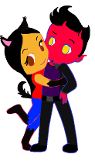 Alexis and Hellbent. :3