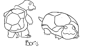 Boris: A turtle that needs a home. :3