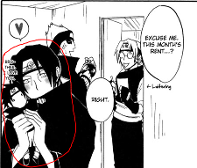 Itachi wth?! *cracks up so bad* You has a Sasuke doll! *coughs into fist: BROTHERCOMPLEX*