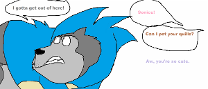 I'm not Sonic!