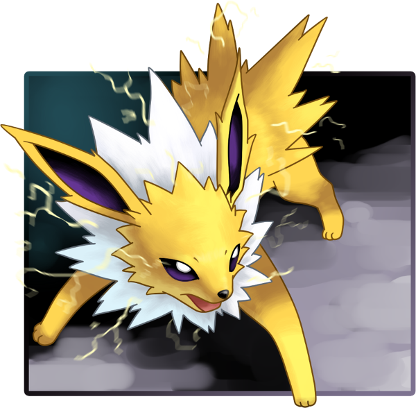 Jolteon! Because I'm an Electric Type and Eevee fan!