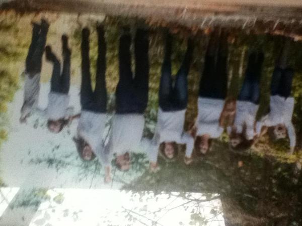 Sorry it's blurry and upside down