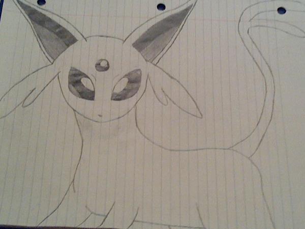 Espeon (Sorry for the bad quality.)