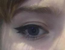 new favorite way to do eyeliner ??