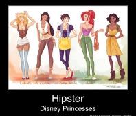 Hipster princesses