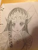 Progress on Zelda picture