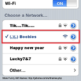 idk why but i wanna change my wifi name to..