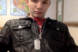 Me with my dogtags.