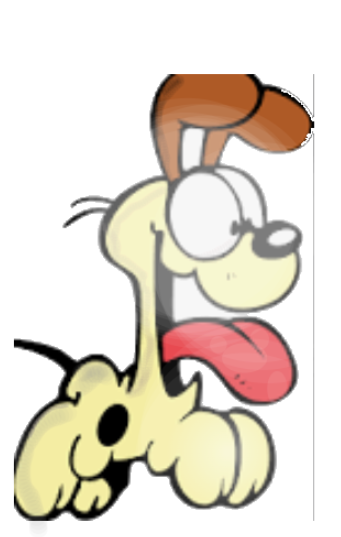 realistic Odie! (realistically dumb too!)