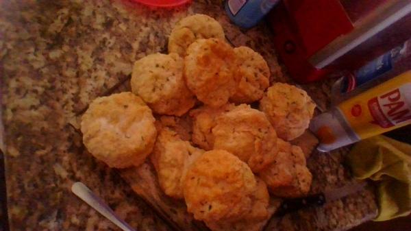 again made biscuits
