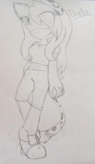 Darla the cow done by Crystalgem14