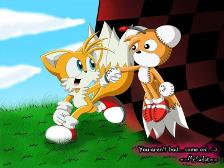 Ok ok tails ur good for now.... Thx tails for being nice