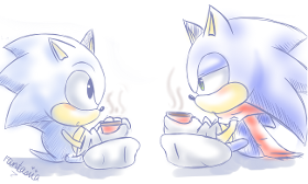 Classic and Modern Sonic